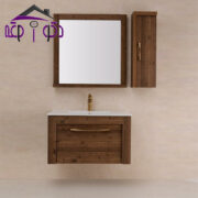ست روشویی کابینتی طرح چوب کد 1440