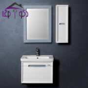 ست روشویی کابینتی سفید کد 802