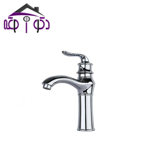 شیر روشویی مدل پاریس کروم کرومات