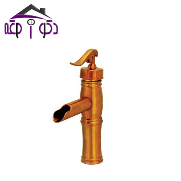 شیر روشویی مدل ریور طلامات کرومات