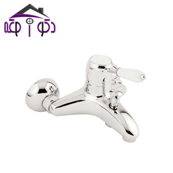 شیر حمام مدل فانتزی کروم کرومات