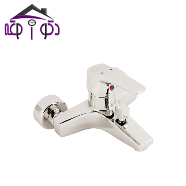 شیر حمام مدل تکا کرومات