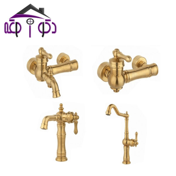 ست شیر مدل ساوانا طلامات کیان