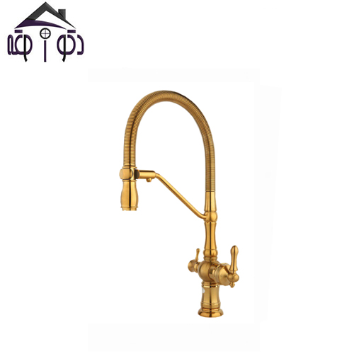 شیر ظرفشویی دو منظوره مدل ساوانا طلامات کیان