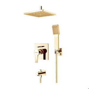 Built-in shower, golden flat model, type 3, Kelar