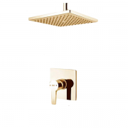 Built-in shower, golden felt model, type 1 Clar