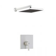 Built-in bath faucet KWC model Ava type one white