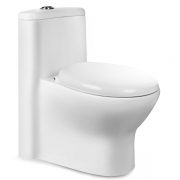 توالت فرنگی بیده دار مروارید مدل پارمیدا 72 درجه دو