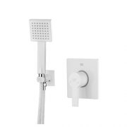 Built-in shower, white felt model, type 2 Clar