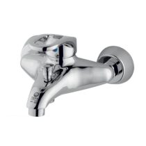 Silver Bermuda bath or shower faucet