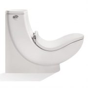 توالت فرنگی مروارید مدل سیلویا طبی 77 درجه یک