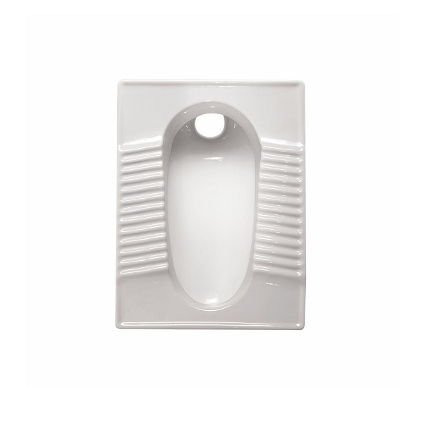 1st grade Iranian toilet, pearl, flat turquoise model