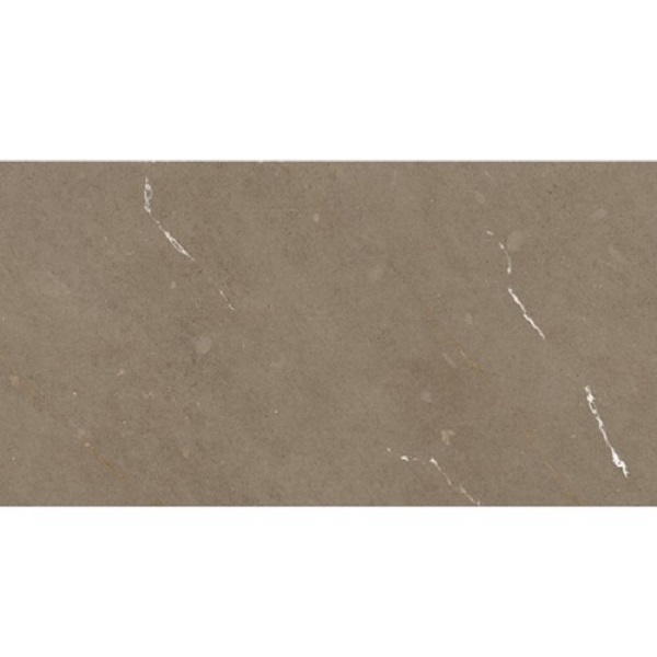 Porcelain floor ceramic with brown stone design