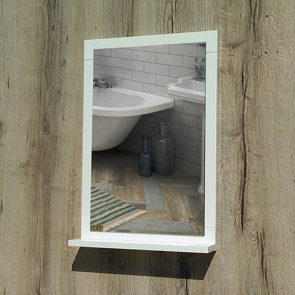 Toilet mirror around the frame 1101
