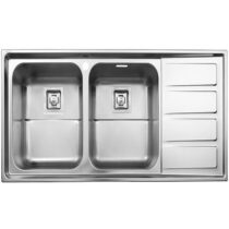 Alborz steel sink model 764 built-in