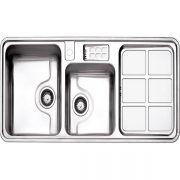 Alborz steel sink model 815 built-in