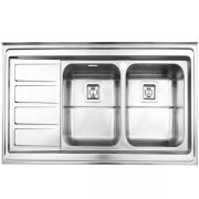 Alborz steel sink model 764 surface