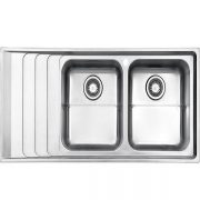 Alborz 734 built-in steel sink