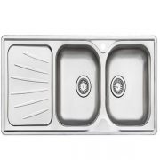 Alborz steel sink model 214 built-in