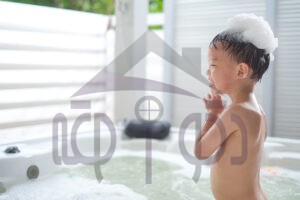 Is a jacuzzi tub suitable for babies and children?