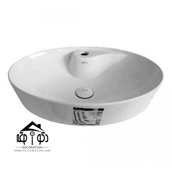 روشویی روصفحه ای بیضی مدل ترمه