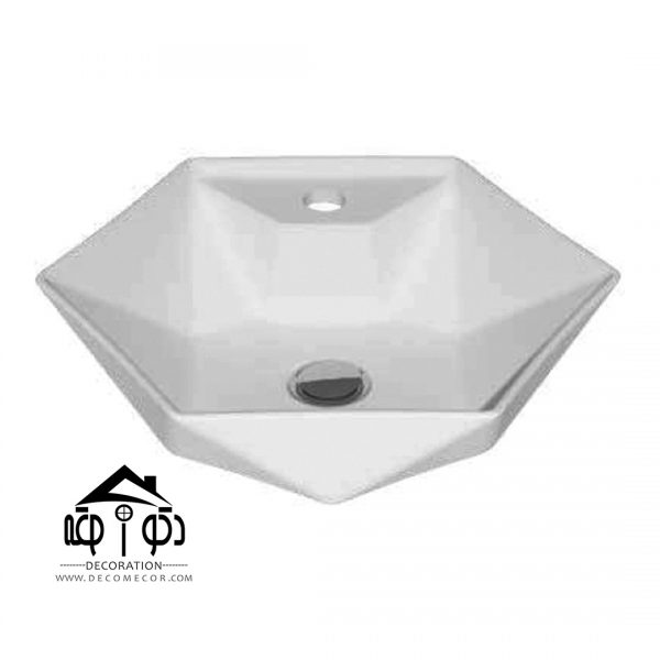 روشویی روصفحه ای شیرسرخود مدل میترا