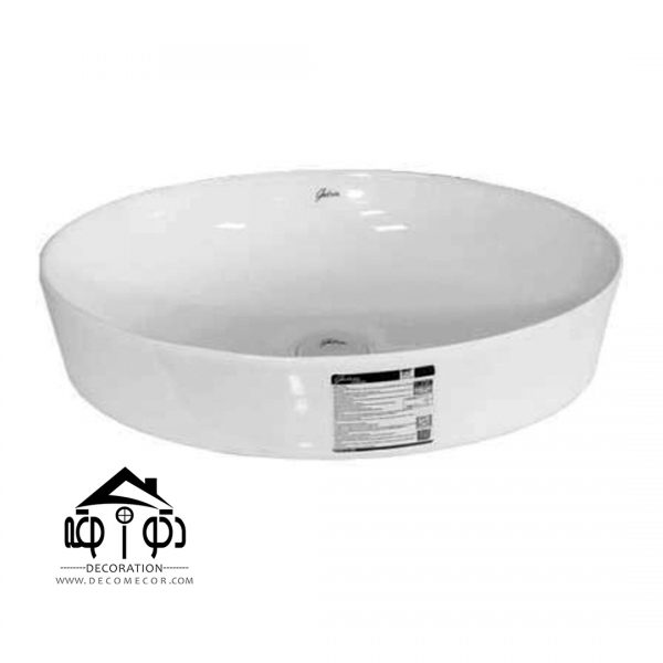 روشویی روصفحه ای بیضی مدل ژوپیتر