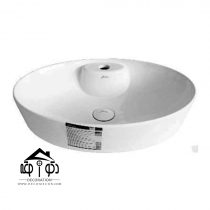 روشویی روصفحه ای بیضی شیرسرخود مدل ژوپیتر