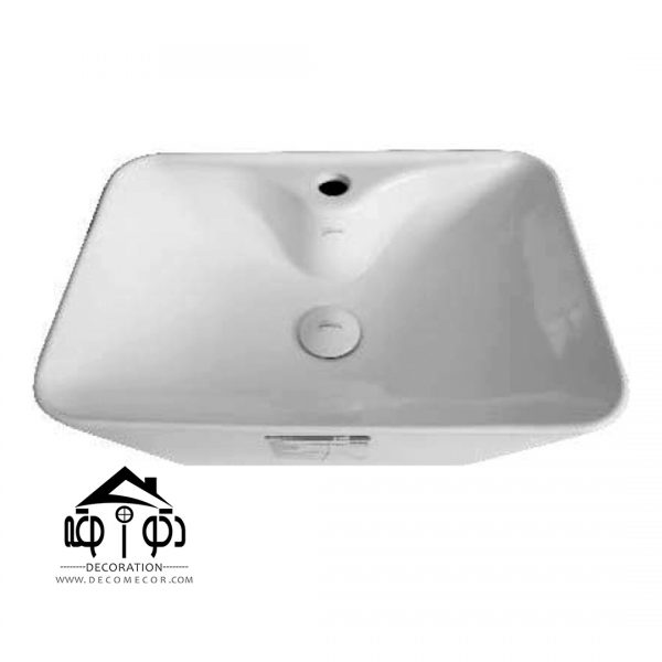 روشویی روصفحه ای مستطیل مدل هما