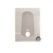 توالت زمینی گاتریا ریم بسته سفید مدل آرسیتا