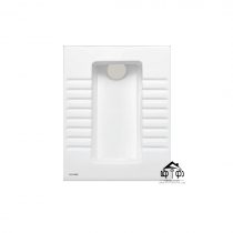 توالت زمینی پارس سرام سفید مدل آرتونیس