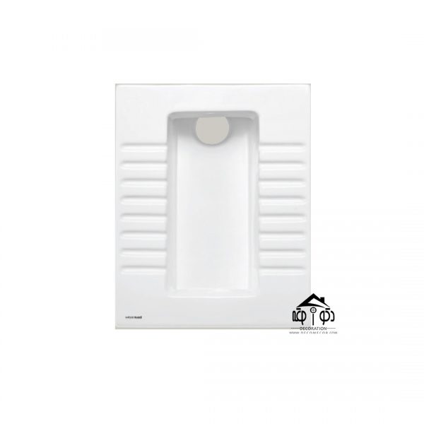 توالت زمینی پارس سرام سفید مدل آرتونیس