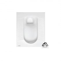 توالت زمینی پارس سرام سفید مدل ویلما