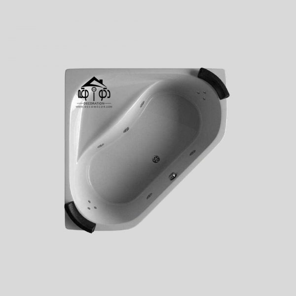 وان جکوزی یک نفره سایز 145*145 کد 1105