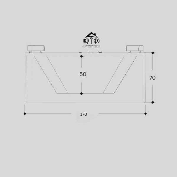 وان جکوزی چهار نفره سایز 170*180 کد 14012