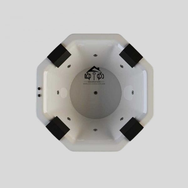 وان جکوزی چهار نفره سایز 170*180 کد 14031