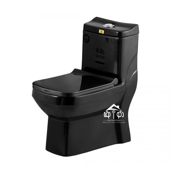 توالت فرنگی لیتو مشکی کد 836