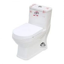 توالت فرنگی جلو گرد مدل رویال