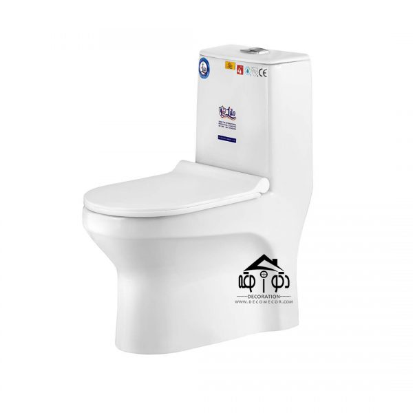 توالت فرنگی لیتو سفید کد 826