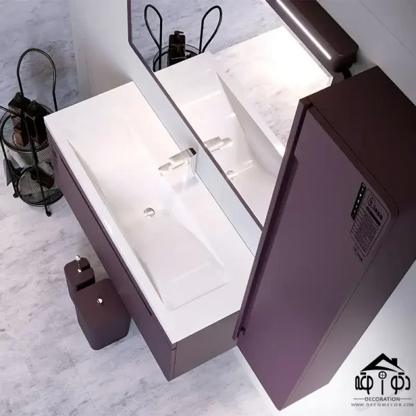 روشویی کابینتی مدل شایان سایز 100