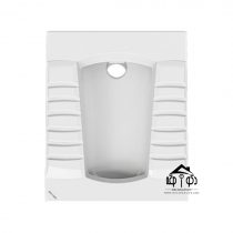 توالت زمینی برند چینی کرد مدل آلپن سفید