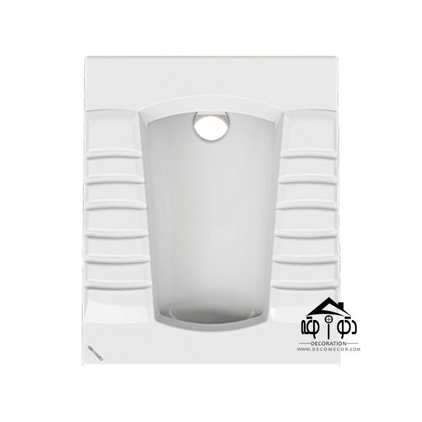 توالت زمینی برند چینی کرد مدل آلپن سفید