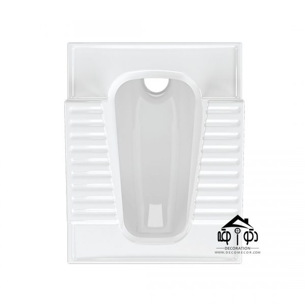 توالت زمینی برند چینی کرد مدل لاندیس سفید