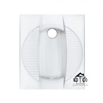 توالت زمینی برند چینی کرد مدل فلوریا سفید