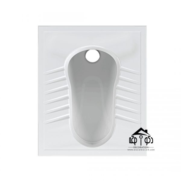 توالت زمینی برند چینی کرد مدل آرین سفید