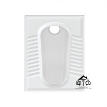 توالت زمینی برند چینی کرد مدل آزالیا سفید