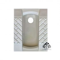 توالت زمینی برند گاتریا مدل DKM آجری بژ مات