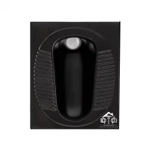 توالت زمینی برند مروارید مدل موندیال مشکی مات