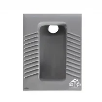 توالت زمینی برند مروارید مدل یاریس طوسی مات