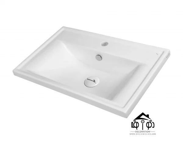 روشویی روکابینتی برند مروارید مدل آلفا 67